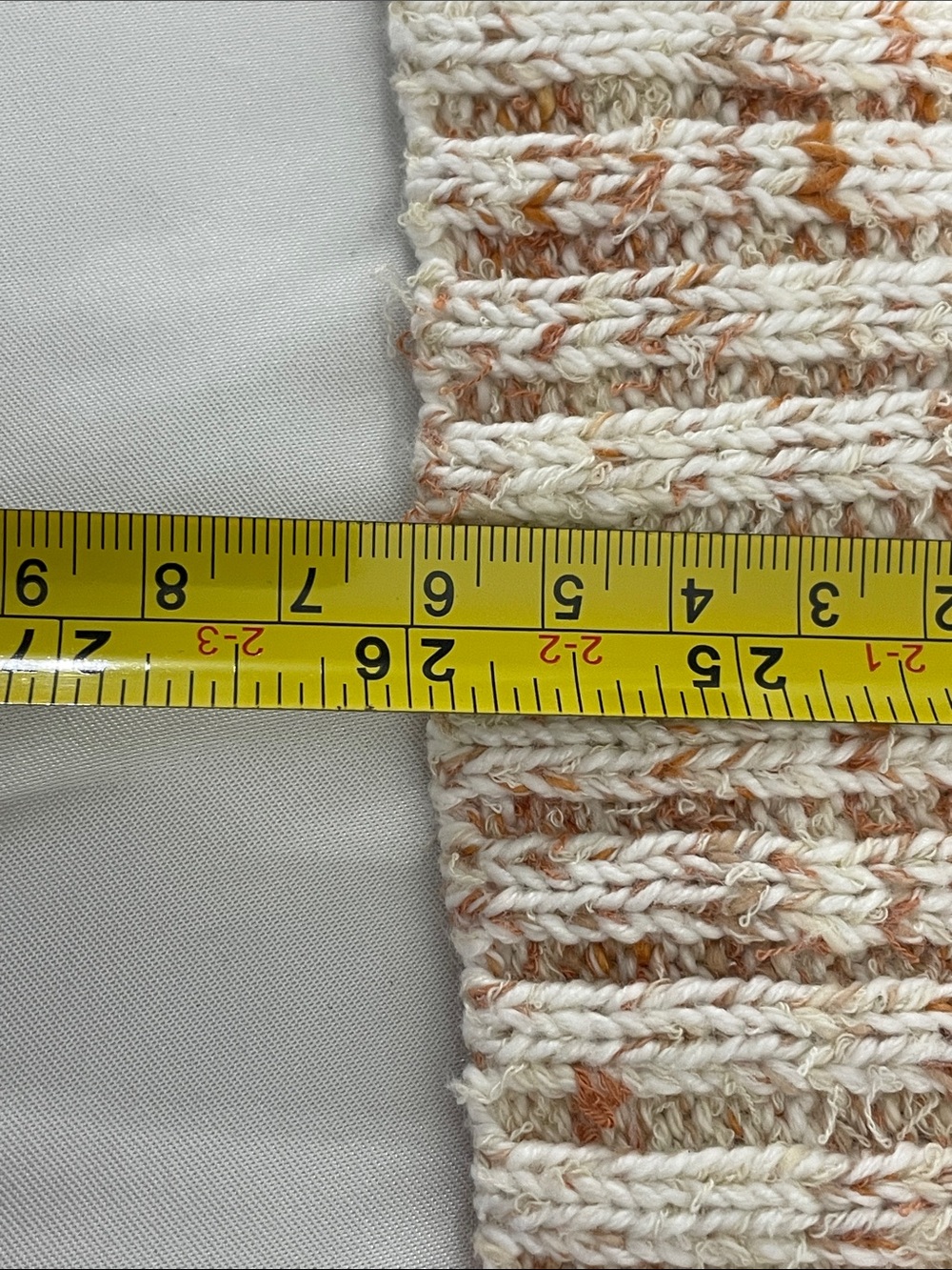 J.Jill crewneck sweater NWT soft cream knit speckled warm rust speckles. Size XL - Picture 7 of 9